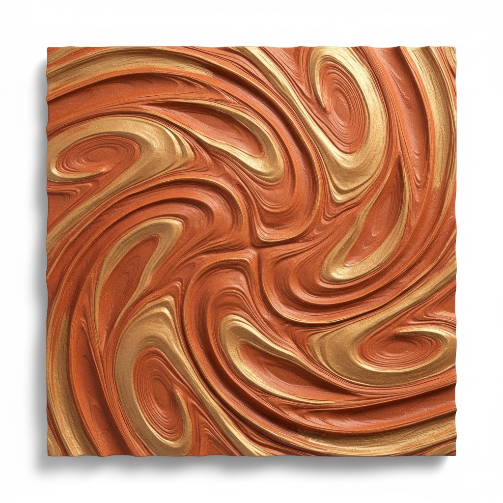 Abstract pattern wall panel